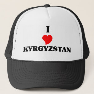 I Liebe Kirgisistan Truckerkappe