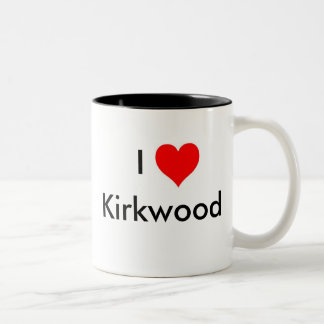 I Liebe Kirkwood Zweifarbige Tasse
