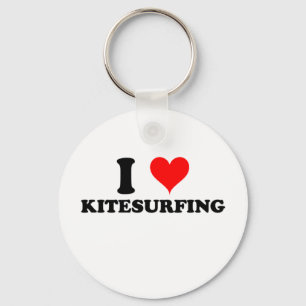 I Liebe Kitesurfing Schlüsselanhänger