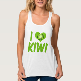 I Liebe-Kiwi-Frucht Tank Top