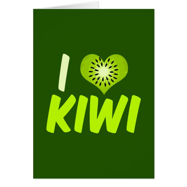 I Liebe Kiwi Fruit (Vorne)