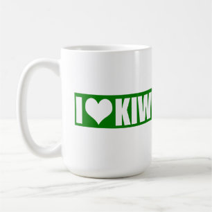 I Liebe Kiwi Kaffeetasse