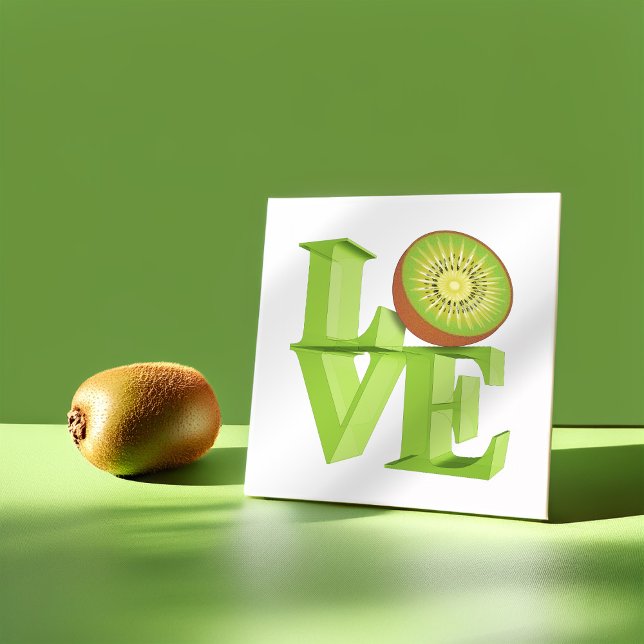 I LIEBE KIWI (Kiwi Fruits/Kiwi Berry) | Poster (Von Creator hochgeladen)