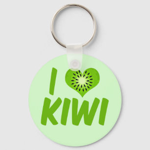 I Liebe Kiwi Schlüsselanhänger