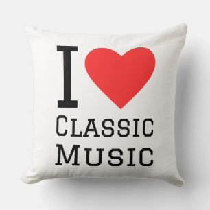 I Liebe Klassik Kissen