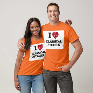 I Liebe Klassische Studien T-Shirt