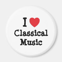 I Liebe Klassisches Musikherz personalisiert