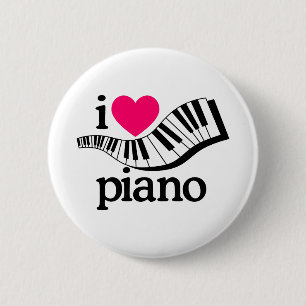 I Liebe-Klavier/Tastatur Button