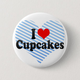 I Liebe-kleine Kuchen Button