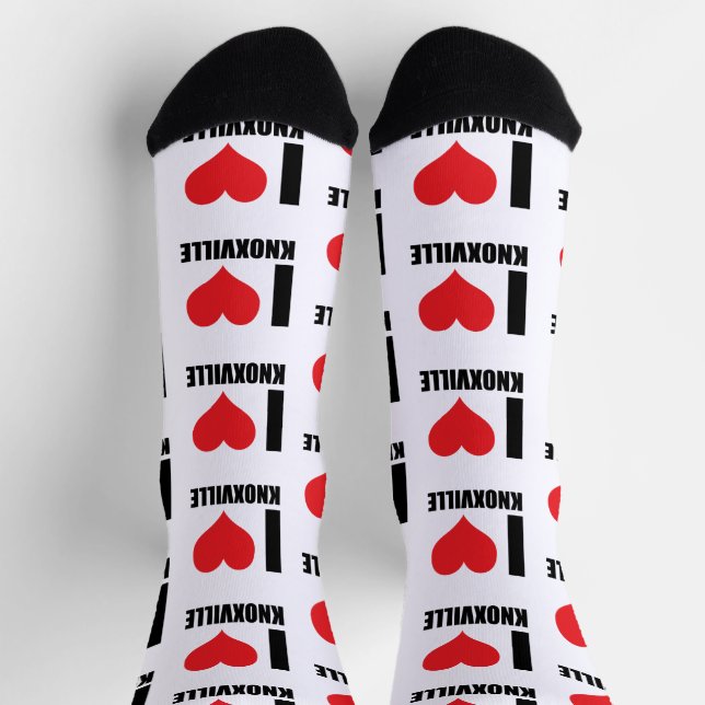 I Liebe Knoxville Socken (Oben)
