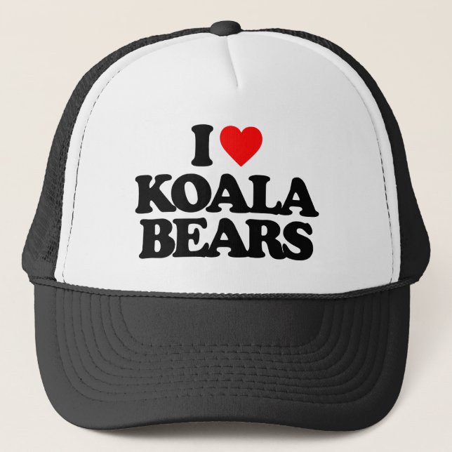 I LIEBE KOALA BEARS TRUCKERKAPPE (Vorderseite)