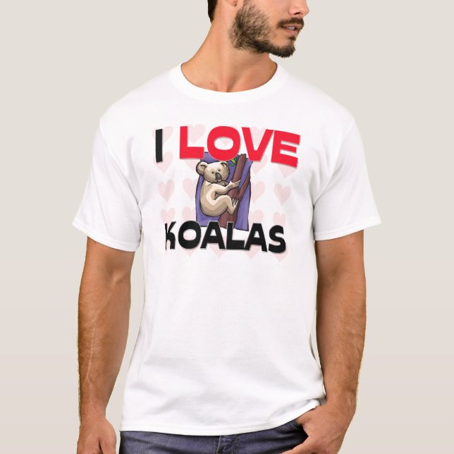 I Liebe-Koala T-Shirt (Vorderseite)