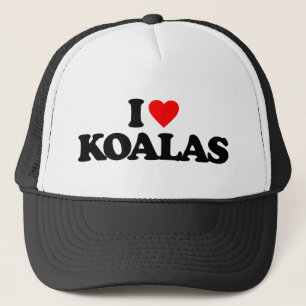 I LIEBE KOALAS TRUCKERKAPPE