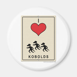 I Liebe Kobolds Magnet