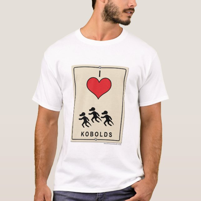 I Liebe Kobolds T-Shirt (Vorderseite)
