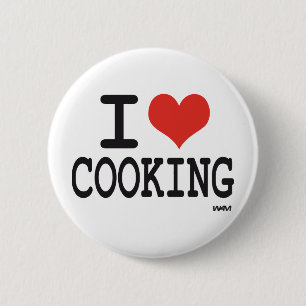 I LIEBE-KOCHEN BUTTON