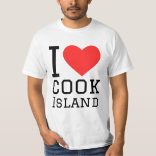 I Liebe kochen Insel T-Shirt