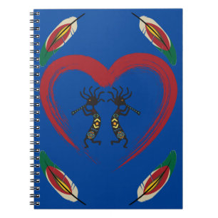I Liebe Kokopelli Notizblock