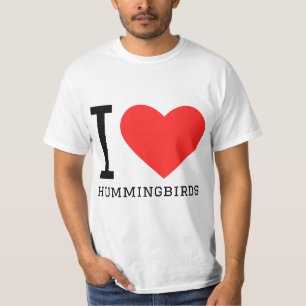 I Liebe Kolibri T-Shirt