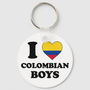 I Liebe kolumbianische Jungen Schlüsselanhänger