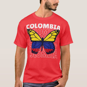 I Liebe Kolumbien Flagge Kolumbien Prix Kolumbien T-Shirt