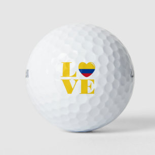 I Liebe Kolumbien Golfball