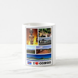 I LIEBE - Kongo - Kaffeetasse