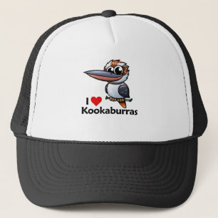 I Liebe Kookaburras Truckerkappe