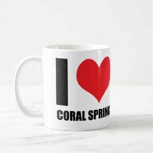 I Liebe Korallensprings Kaffeetasse