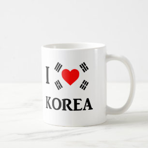 I Liebe Korea Tasse