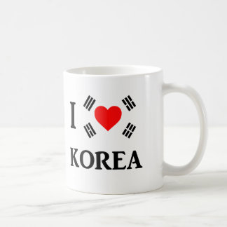 I Liebe Korea Tasse