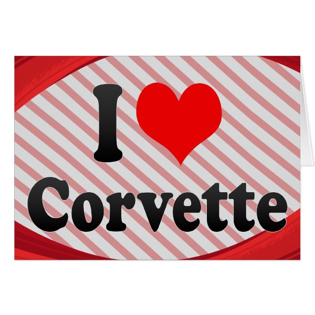 I Liebe Korvette (Vorderseite (Horizontal))