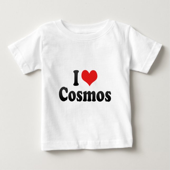 I Liebe-Kosmos Baby T-shirt (Vorderseite)