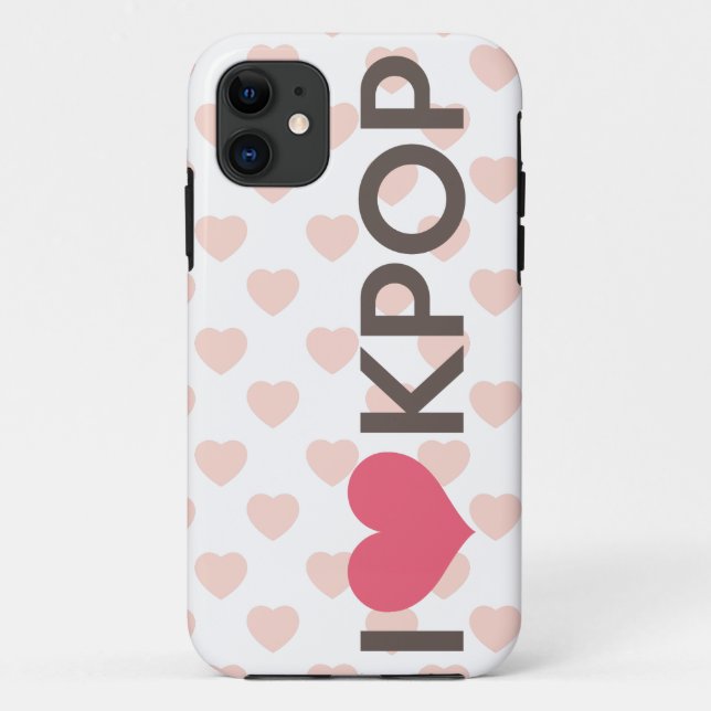 I Liebe Kpop Case-Mate iPhone Hülle (Rückseite)