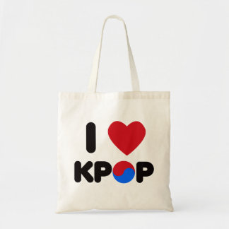 I Liebe Kpop Tragetasche