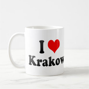 I Liebe Krakau, Polen Tasse
