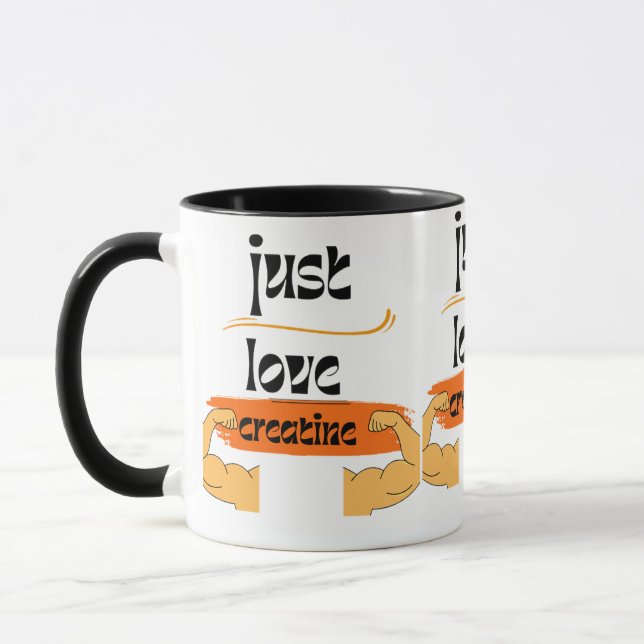 I Liebe Kreatin Tasse (Links)