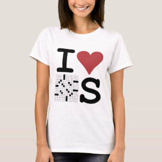 I Liebe-Kreuzworträtsel Kleidung und Zusätze T-Shirt
