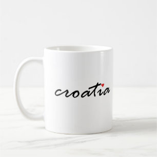 I Liebe Kroatien Kaffeetasse