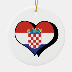 I Liebe Kroatien Ornament
