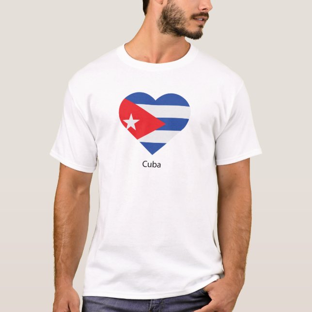 I Liebe Kuba T-Shirt (Vorderseite)
