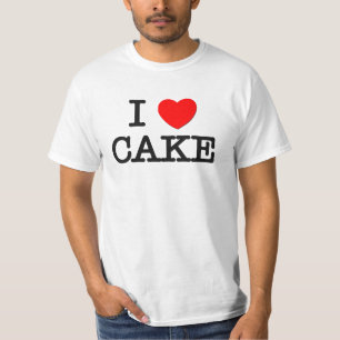 I Liebe KUCHEN (Nahrung) T-Shirt