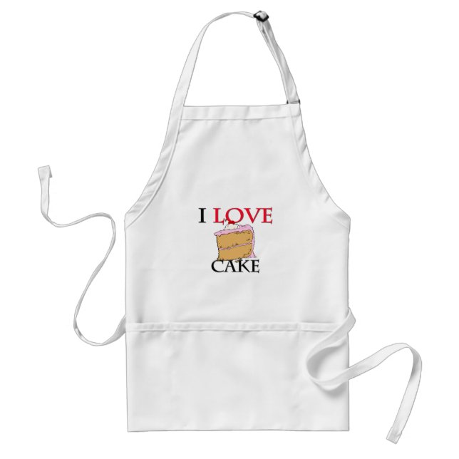 I Liebe-Kuchen Schürze (Vorne)