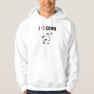 I Liebe Kühe Hoodie