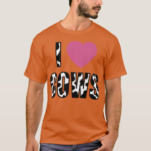 I Liebe Kühe Landwirtschaftliche Nutztierhaltung B T-Shirt