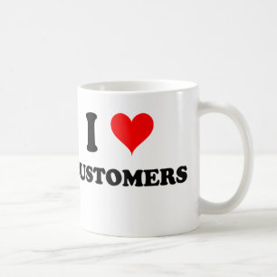 I Liebe-Kunden Kaffeetasse
