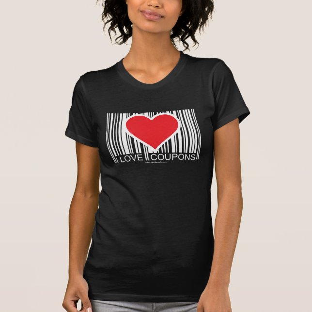 I Liebe-Kupons T-Shirt (Vorderseite)