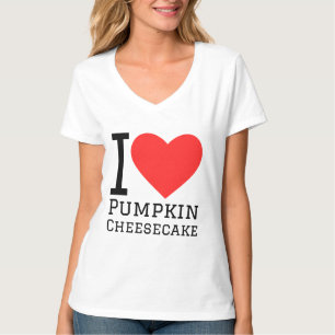 I Liebe Kürbiskuchen T-Shirt