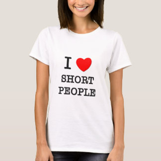 I Liebe-kurze Leute T-Shirt