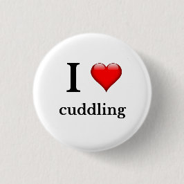 I Liebe-Kuscheln Button